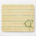 Vintage Stripe Mousepad by kristindelmain Vintage Stripe Mousepad