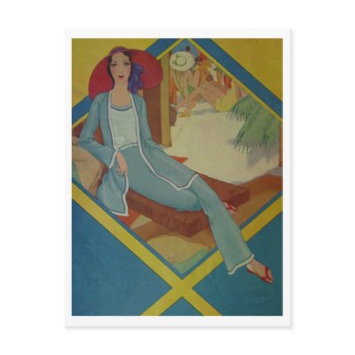 Vintage Style 1931 Postcard by archemedes