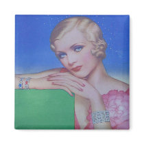 Vintage Style 1932 magnets by archemedes Vintage Style 1932 magnets