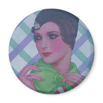 Vintage Style 1932 magnets by archemedes Vintage Style 1932 magnets
