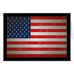 Vintage Style American Flag Patriotic Design cards