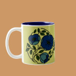 Vintage-Style Cobalt mugs