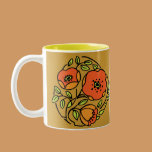 Vintage-Style Gold mugs