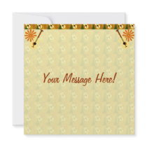 Vintage Style Guitar invitations