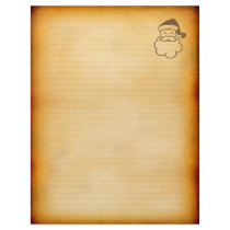 Vintage Style Holiday Letterhead