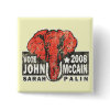 Vintage Style John Mccain Presidential button