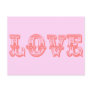 Vintage Style Love Post Card
