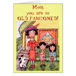 Vintage Style Mother's Day Card