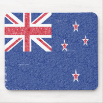 Vintage Style New Zealand Flag Mousepad