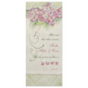 Vintage Style Pink Hydrangea - Wedding Program invitations