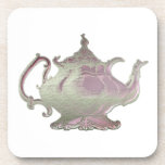 Vintage Style Pink Teapot cork coasters