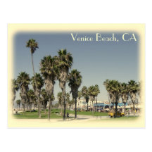 Vintage Style Venice Beach Postcard!