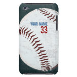 Vintage styled baseball ball case barely there iPod case
