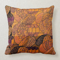 Vintage Stylized Daisies – Pillow