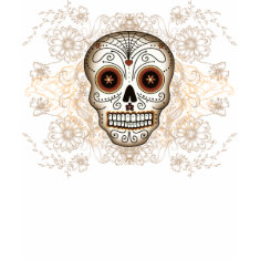 Vintage Sugar Skull Hoody shirt