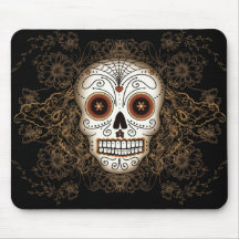 Vintage Sugar Skull Mousepad