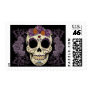 Vintage Sugar Skull Postage