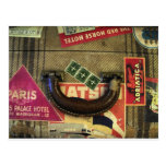 Vintage Suitcase Postcards