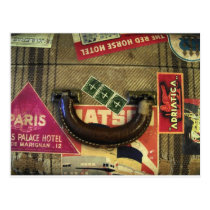 Vintage Suitcase postcards