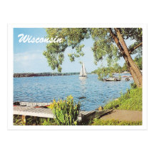 Vintage Summer Lake Postcards