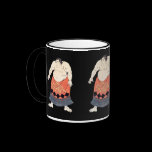 Vintage Sumo Wrestler mugs