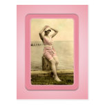 Vintage Sun Bather Beach Babes Postcard