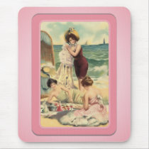 Vintage Sun Bathers Beach usepad