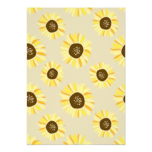 Vintage Sunflowers on Mason Jar Wedding Invitation