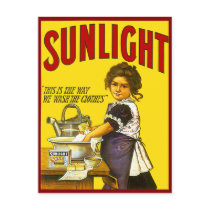 Vintage Sunlight Ad postcards by FRUITLOOPY Vintage Sunlight Ad postcards