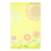 Vintage Sunshine Custom Stationery