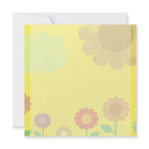 Vintage Sunshine Invitations