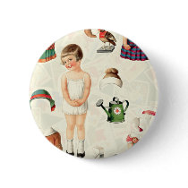 VINTAGE SUPREME PAPER DOLLS SWEETIE buttons