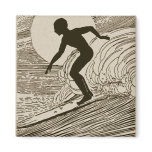 Vintage Surfing magnets