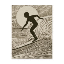 Vintage Surfing Post Cards
