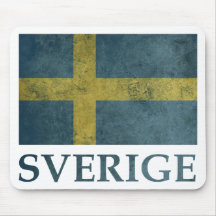 Vintage Sweden Mousepad