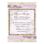 Vintage Swirl Etchings - Bridal Shower Invitation