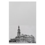 Vintage Sydney Town Hall Photograph c1898 Stationery