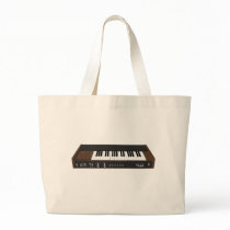 Vintage Synthesizer: 3D Model: Canvas Bags