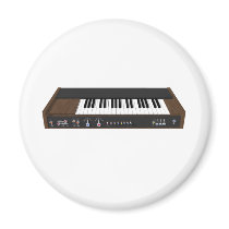 Vintage Synthesizer: 3D Model: magnets