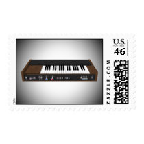 Vintage Synthesizer: 3D Model: Postage Stamps