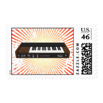 Vintage Synthesizer: 3D Model: Postage Stamps