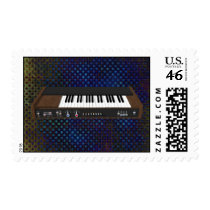 Vintage Synthesizer: 3D Model: Postage Stamps