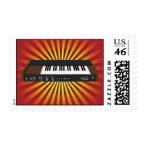 Vintage Synthesizer: 3D Model: Postage Stamps