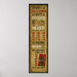 Vintage Take Me Out to the Ballgame Print