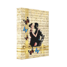 Vintage tango canvas print