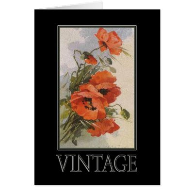 Vintage Tapestry Card - 017 by ArtbyJean