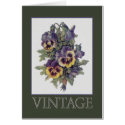 Vintage Tapestry Card - 020