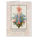 Vintage Tapestry Card - 022 by ArtbyJean Vintage Tapestry Card - 022