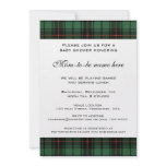 Vintage Tartan, Davidson Modern Baby Shower Invite