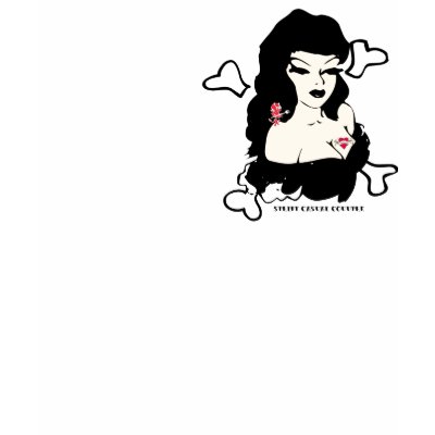 Vintage Tattoo Girl Tshirt By Stript Vintage Tattoo Girl On Back Shoulder